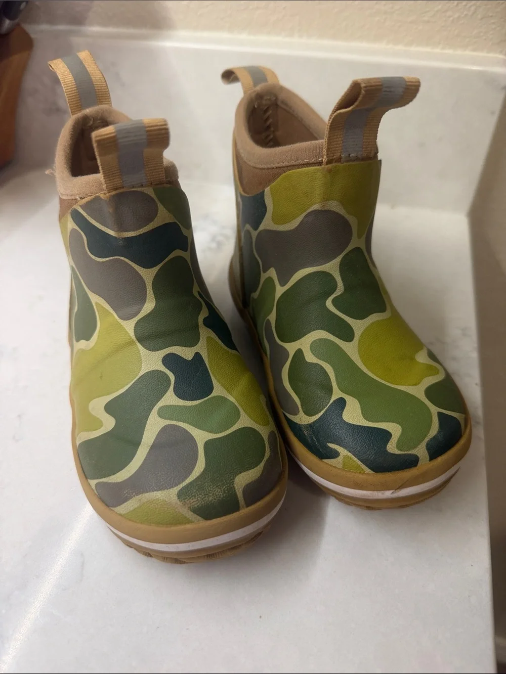 Southern Hyde Co Deck Boots - Green Camo